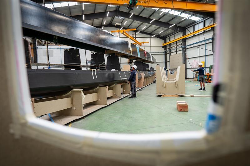 Construction site of the Maxi Edmond de Rothschild - Gitana 18 - photo © G.Le Corre / polaRYSE / GITANA S.A
