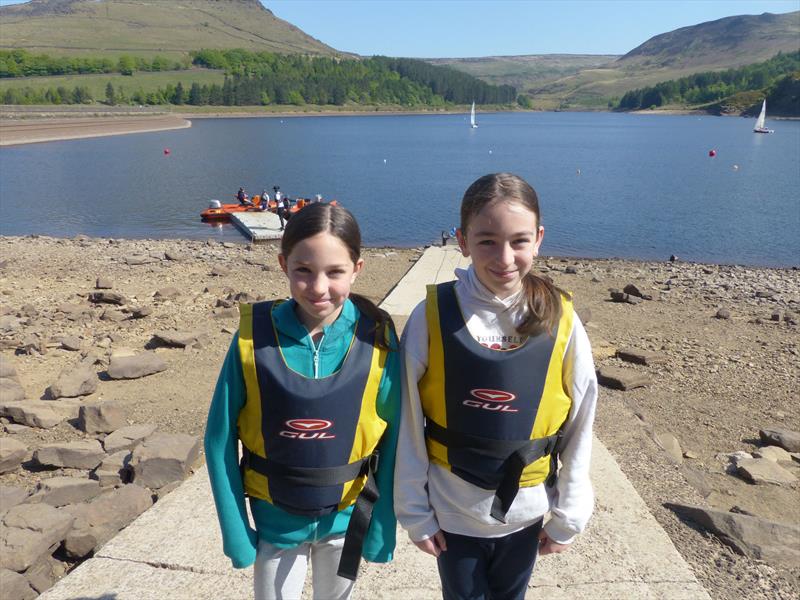 Eloise and Bethany James during the Dovestone Sailing Club Open Day - photo © Nik Lever