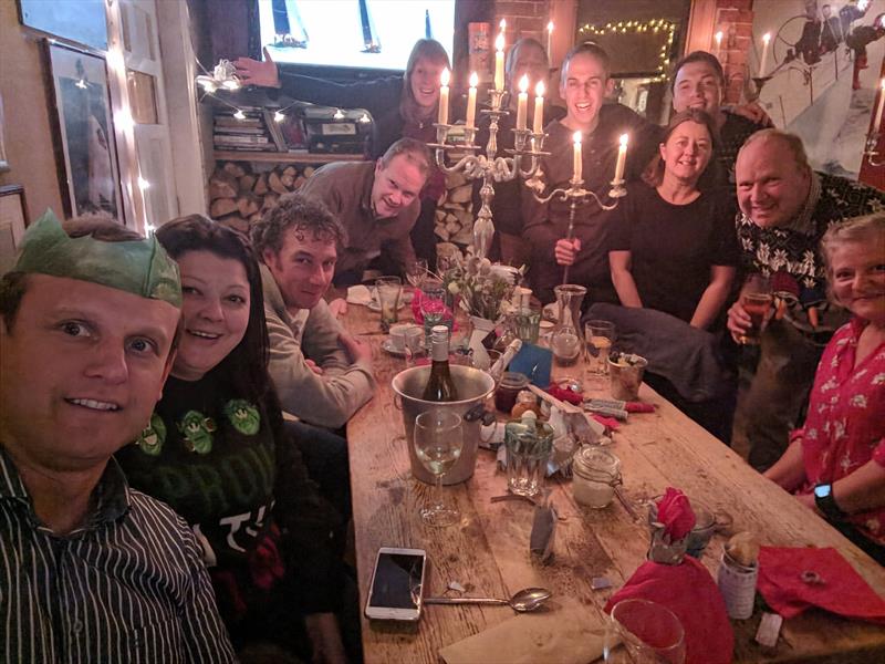 The 2017 Y&Y Christmas Dinner in Hamble - photo © Mark Jardine