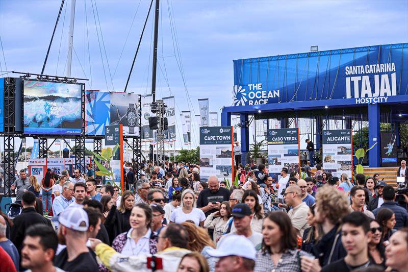 The Ocean Race 2022-23 - 21 April 2023. Ocean Live Park. Leader board - photo © Sailing Energy / The Ocean Race