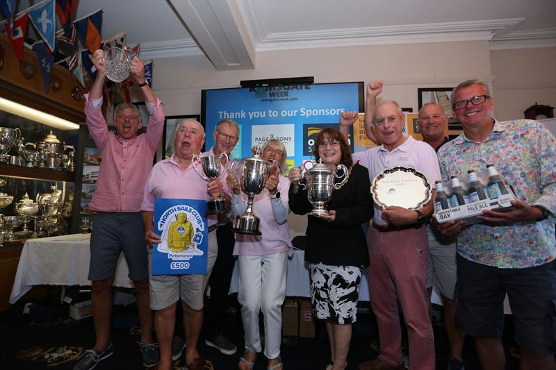 Ramsgate Week 2025 Prize Giving - photo © Chris Cox