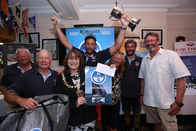 Ramsgate Week 2025 Prize Giving - photo © Chris Cox