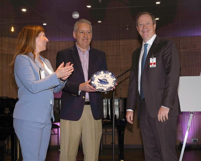 Harry McDonough Sailing Center ship visit - photo © Holland America Line