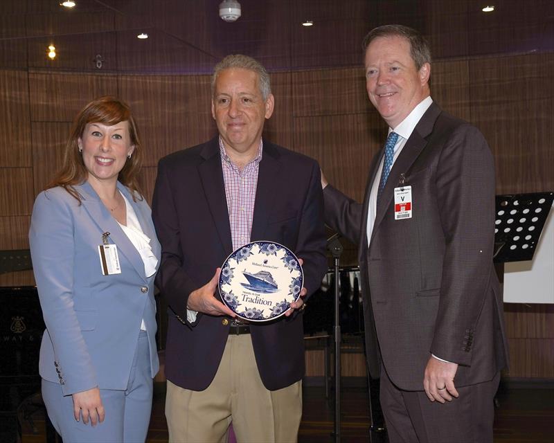 Harry McDonough Sailing Center ship visit - photo © Holland America Line