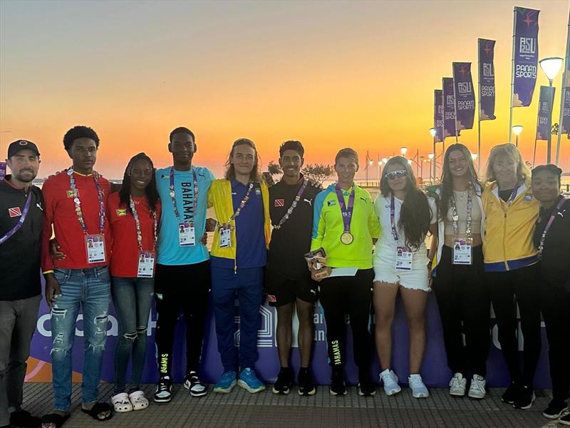 Caribbean Jr PanAm Team, Scarlett Hadley SVG 3rd from the right - photo © ASU2025
