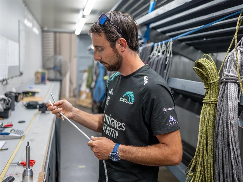 Armare Ropes renews partnership with Emirates Team New Zealand for the 2027 America's Cup in Naples photo copyright Armare Ropes taken at 
