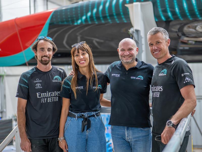 Armare Ropes renews partnership with Emirates Team New Zealand for the 2027 America's Cup in Naples photo copyright Armare Ropes taken at 