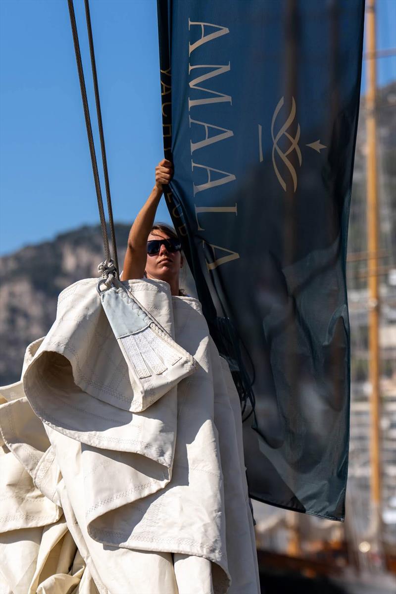 Aboard Black Swan for Monaco Classic Week photo copyright Ian Roman taken at 