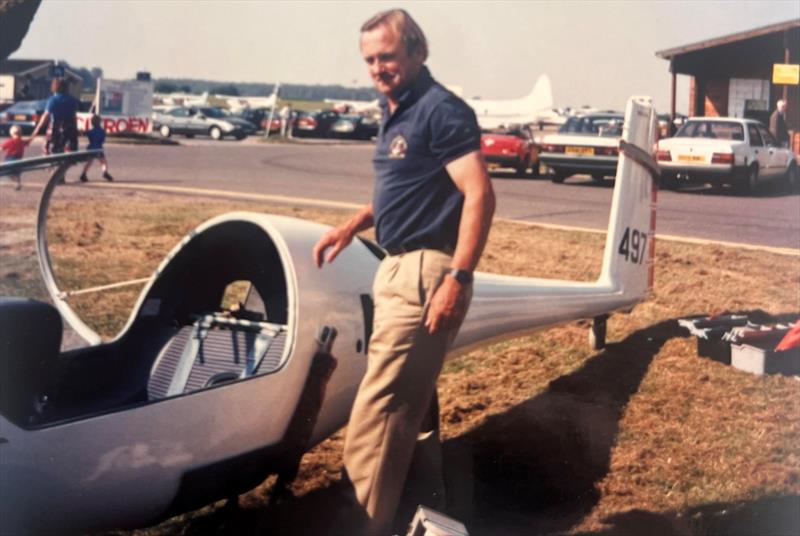The draw of the skies was later rekindled when Nick Stratton continued his passion through gliding photo copyright Stratton family taken at 