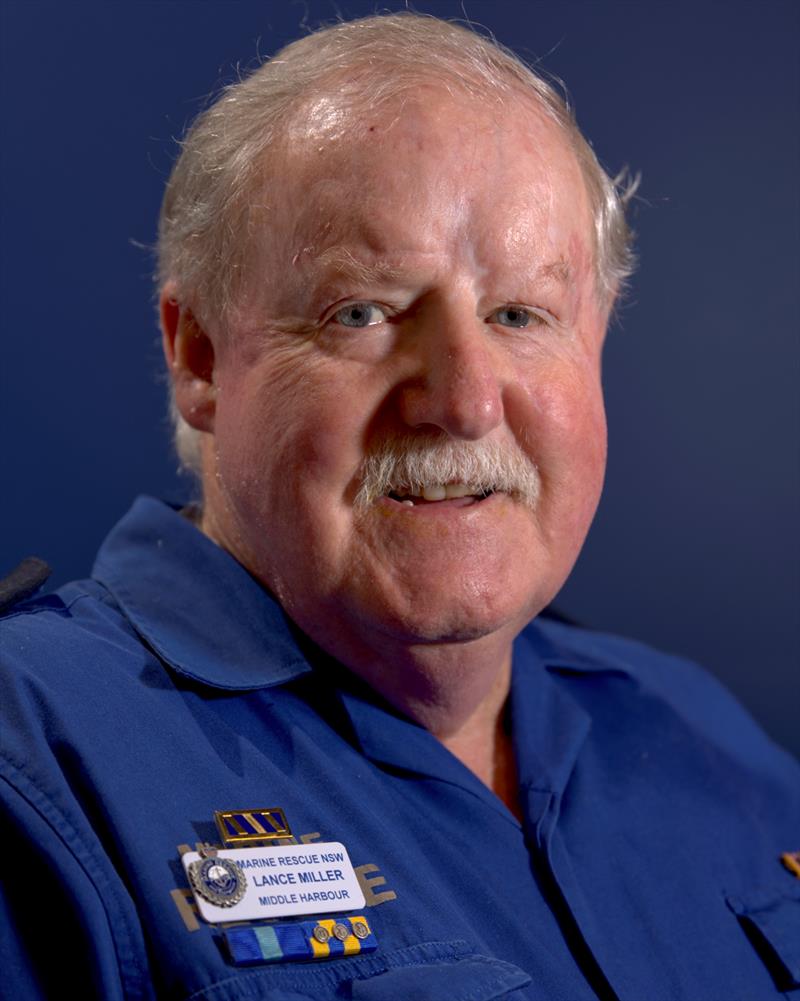 Lifetime Achievement in the Maritime SAR Sector Award runer up Lance Miller ESM from Marine Rescue Middle Harbour photo copyright Marine Rescue NSW taken at 