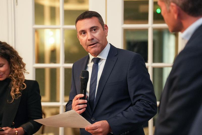 President of the Cabildo of Lanzarote, Oswaldo Betancort - photo © RORC