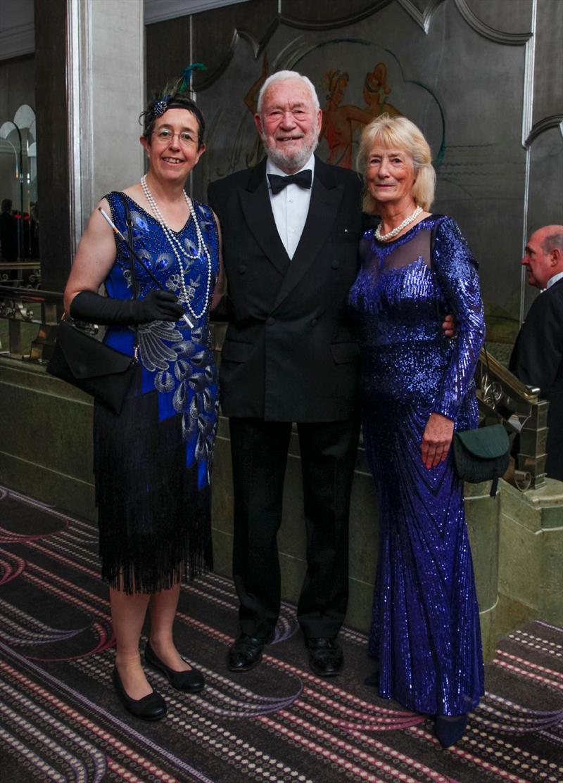 Deb Fish - RORC Commodore, Guest Speaker Sir Robin Knox-Johnston, Janet Grosvenor - RORC Admiral - photo © Rich Bowen Photography