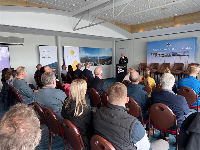 RYCT Commodore Nick Hutton hosting the launch of the RYCT January 2026 sailing program - photo © Jane Austin