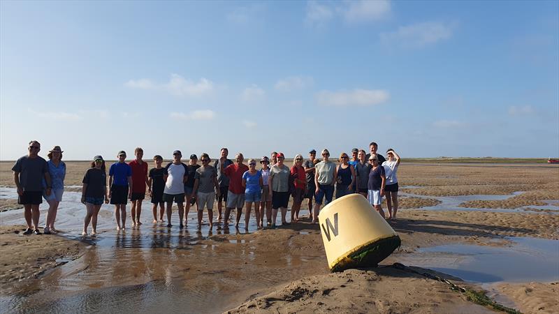 North West Norfolk Week sailors at Brancaster Beach - photo © North West Norfolk Week