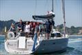 © Paul Wyeth / www.pwpictures.com Flair VI committee boat team on Monday at the International Paint Poole Regatta 2026 © Paul Wyeth / www.pwpictures.com