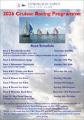 Lymington Town Sailing Club 2026 Cruiser Racing Programme &copy; Pat Stables