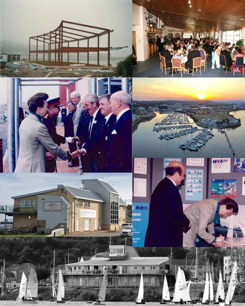 Cardiff Bay Yacht Club Collage - photo © CBYC
