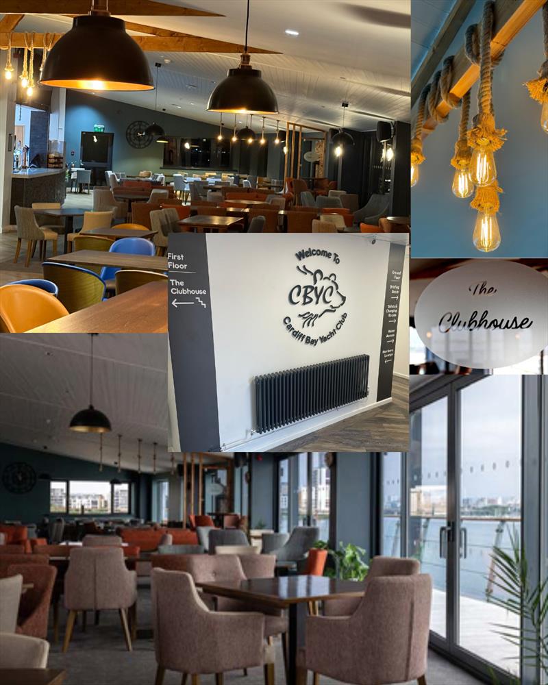 The new Cardiff Bay Yacht Club clubhouse - photo © CBYC