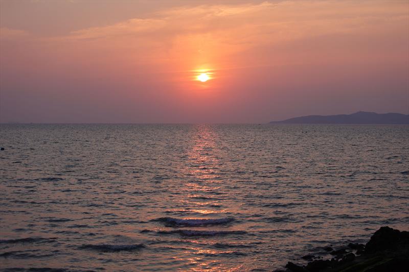 Another stunning sunset at the Royal Varuna Yacht Club during the Open Masters Championship 2026 - photo © Mark Jardine