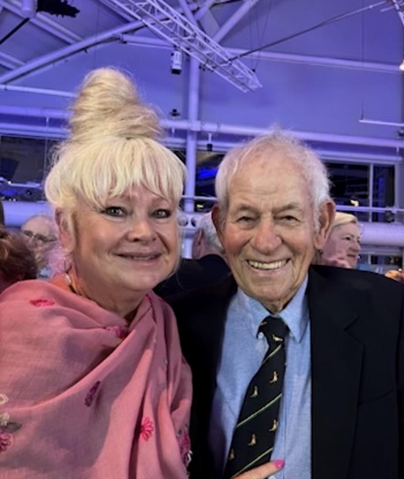 Mike Fletcher with his partner Amanda Lulham - photo © Amanda Lulham