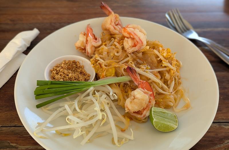 I'm a bit of a fan of the prawn Pad Thai at the Royal Varuna Yacht Club photo copyright Mark Jardine taken at Royal Varuna Yacht Club