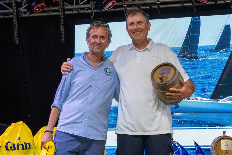 RORC Race Director, Chris Jackson and Brian Thompson - photo © Arthur Daniel / RORC