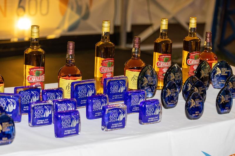 Prizes for class and overall winners - photo © Tim Wright / Photoaction.com