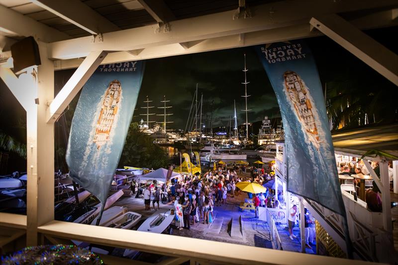 The Sevenstar Yacht Transport Welcome Party was pure Caribbean energy - photo © Arthur Daniel / RORC