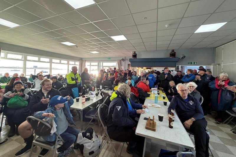 Celtic Longboat Winter Rowing Regatta at Dell Quay - photo © Polly Eggleton
