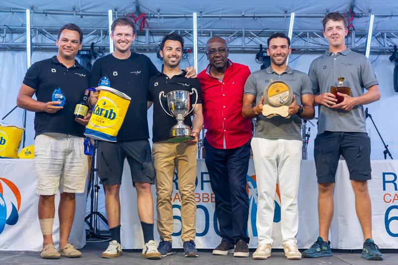 Remon Vos' RP100 Black Jack 100, skippered by Tristan Le Brun took Monohull Line Honours - photo © Tim Wright / Photoaction.com