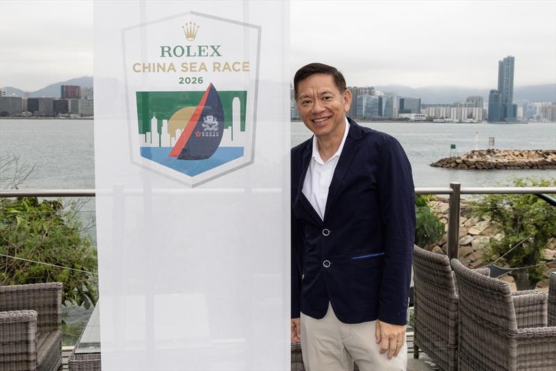 Adrian Pang, the Commodore of the Royal Hong Kong Yacht Club, mentioned that he is also thrilled that the Rolex China Sea Race underlines Hong Kong's dedication to hosting major sporting events photo copyright Rolex / Andrea Francolini taken at Royal Hong Kong Yacht Club