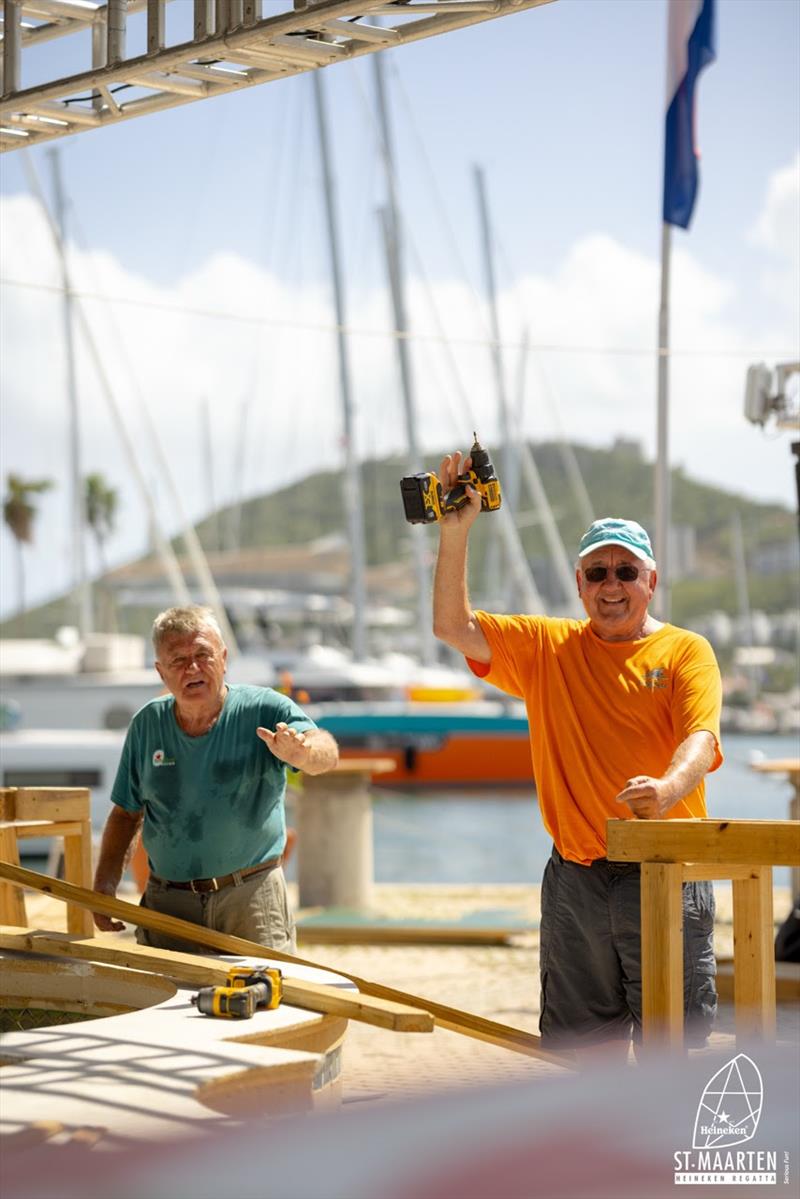 46th St. Maarten Heineken Regatta - Thanks to our teams of volunteers, staff and partners who make the village magic happen! - photo © Digital Island