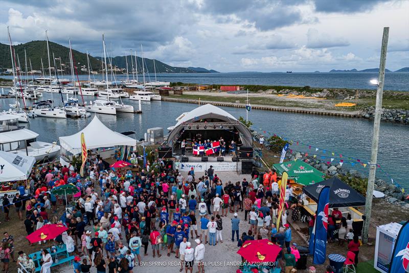 Nanny Cay - host to the international fleet & the Regatta Village for the BVI Spring Regatta - photo © Tidal Pulse / Andrea Azzopardi