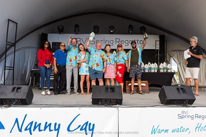 53rd BVI Spring Regatta and Sailing Festival prizegiving - photo © Tidal Pulse / Andrea Azzopardi