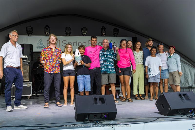 53rd BVI Spring Regatta and Sailing Festival prizegiving - photo © Tidal Pulse / Andrea Azzopardi