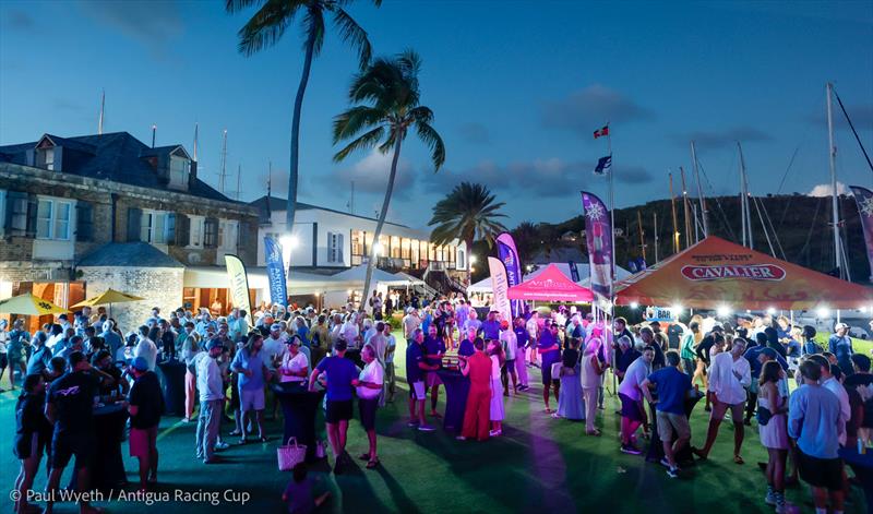 A night to remember at the historic Nelson's Dockyard - Antigua Racing Cup 2026 - photo © Paul Wyeth / Antigua Racing Cup
