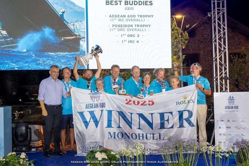 2025 AEGEAN 600 winner - photo © Nikos Alevromytis / Alen Photography