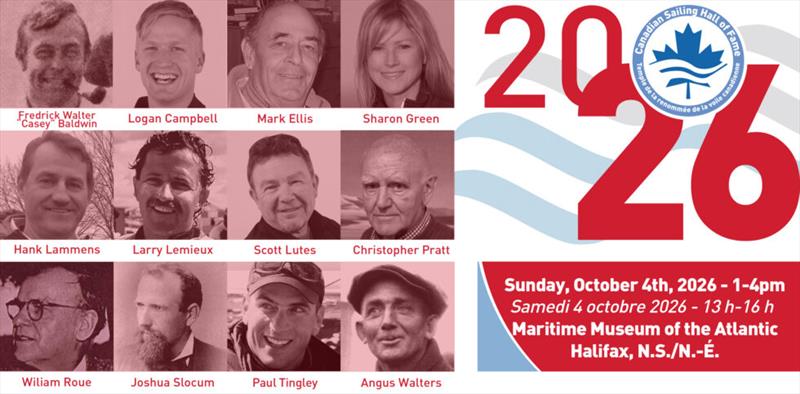2026 Canadian Sailing Hall of Fame inductees announced photo copyright Sail Canada taken at Sail Canada