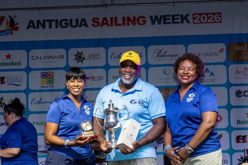 Jan Santos Trophy was presented to Neal Charles - photo © Tim Wright / Photoaction.com