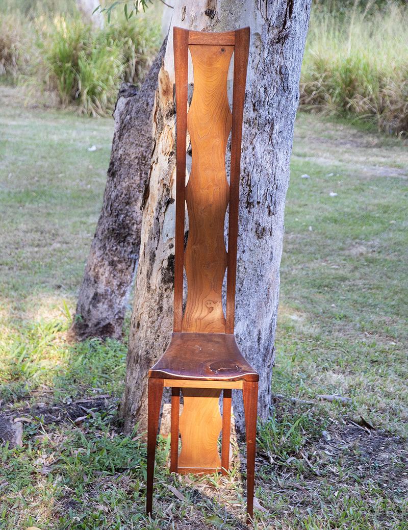 Designed and built by Jim Close before he left school.. photo copyright John Curnow taken at 