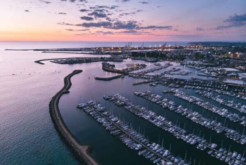 Fremantle aerial skyline view - photo © Sanlorenzo Yachts