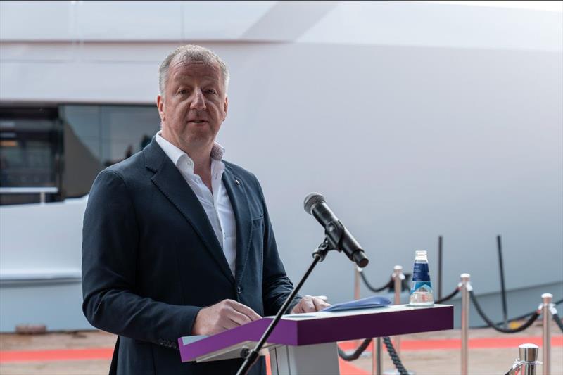 Jeroen van der Meer | CEO Heesen Yachts - photo © Heesen Yachts