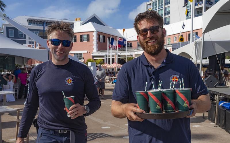 Rock Stready crew celebrate finishing the 2026 Newport Bermuda Race - photo © Stephen R Cloutier