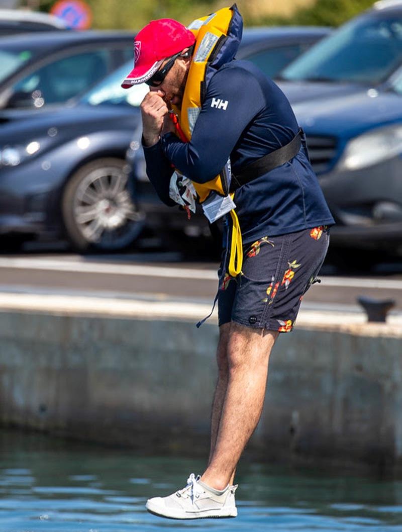 Last year's Practice Race was held in blustery Meltemi conditions near Olympic Marine - photo © Nikos Alevromytis / Alen Photography