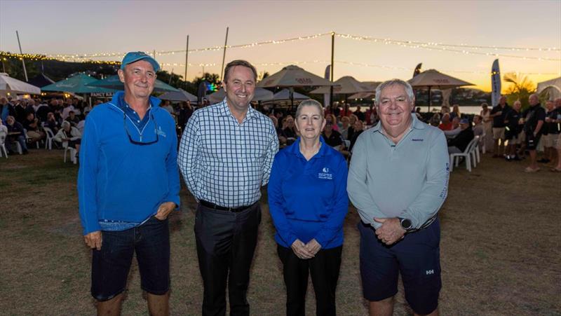 Chairman Terry Archer, Mayor Ry Collins, Regatta Director Jenni Birdsall, Jury Chair Mark Gallahger - Jeanneau and 74 Islands Airlie Beach Race Week - photo © Vampp Photography