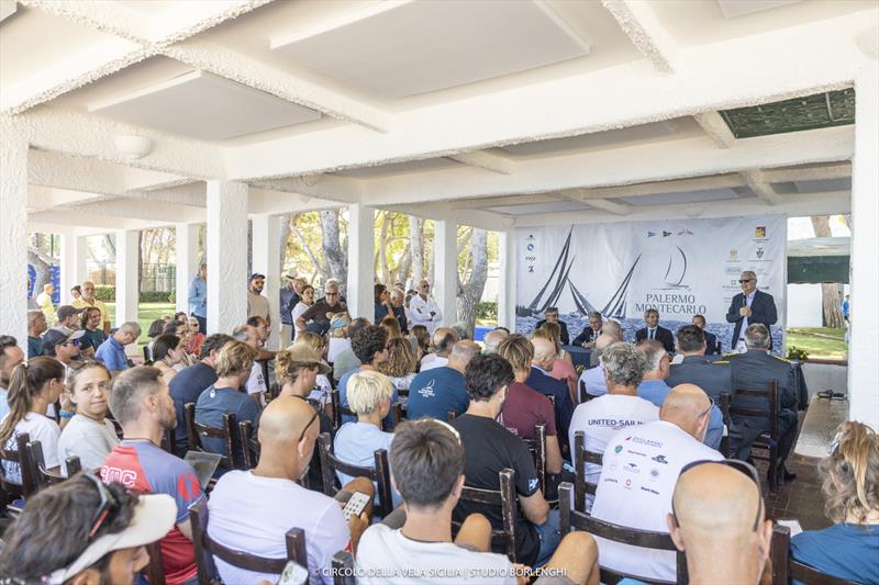 Palermo-Montecarlo Regatta 2026 - press conference photo copyright Palermo-Montecarlo taken at Circolo della Vela Sicilia