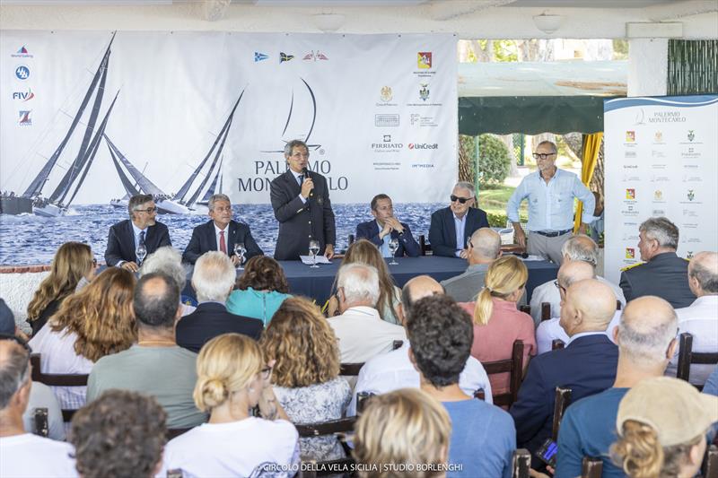 Palermo-Montecarlo Regatta 2026 - press conference photo copyright Palermo-Montecarlo taken at Circolo della Vela Sicilia
