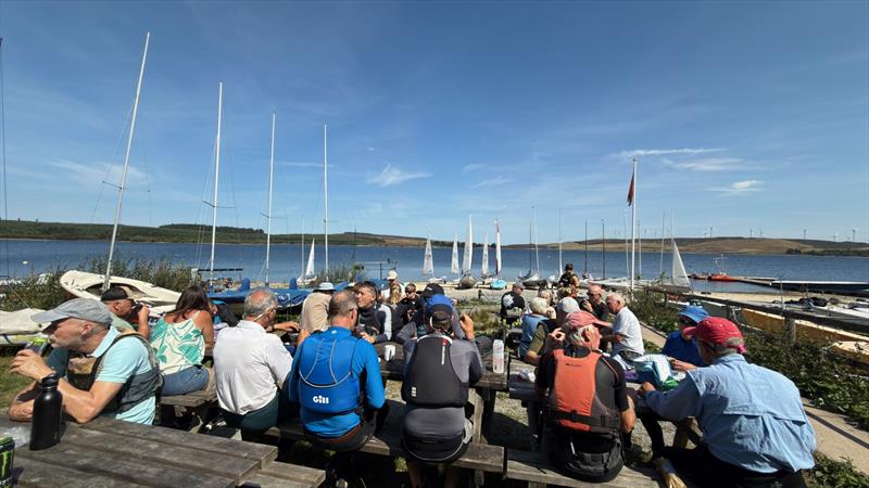 Refueling during the Border Counties Midweek Series at Llyn Brenig - photo © Chris Rawes