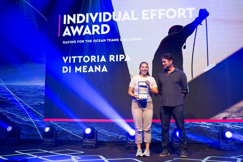 Best effort for an individual team member: won by Vittoria Ripa di Meana, United By the Ocean - photo © Vincent Curutchet / The Ocean Race Atlantic
