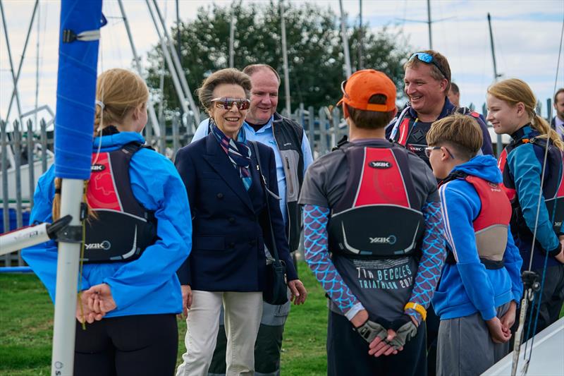 HRH at Sea Cadets National Regatta - photo © Sea Cadets